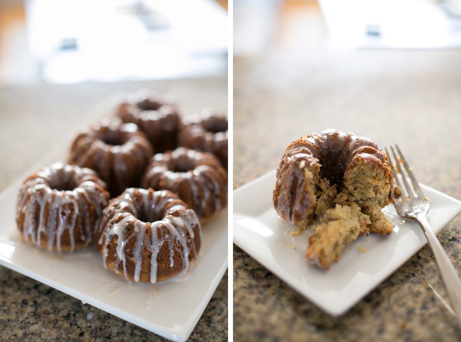 Mini Bundt Banana Bread Recipe » Christy Tyler Photography