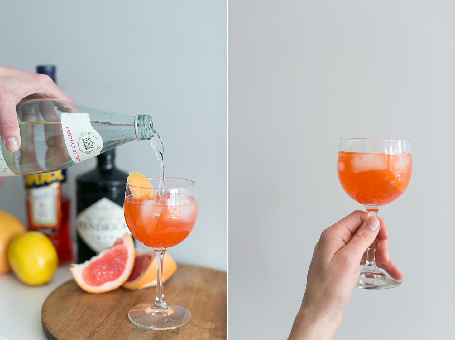 Grapefruit Negroni Fizz Springtime Cocktail Recipe » Christy Tyler